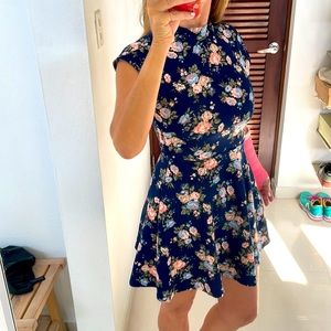 Forever 21 vintage floral skater dress